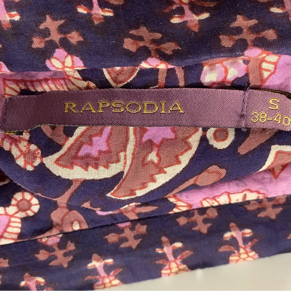 Rapsodia Strapless A-line Floral Dress - Picture 8 of 9